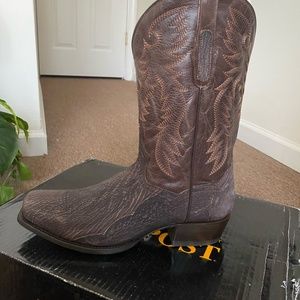 Dan Post Chocolate Cowboy Boots